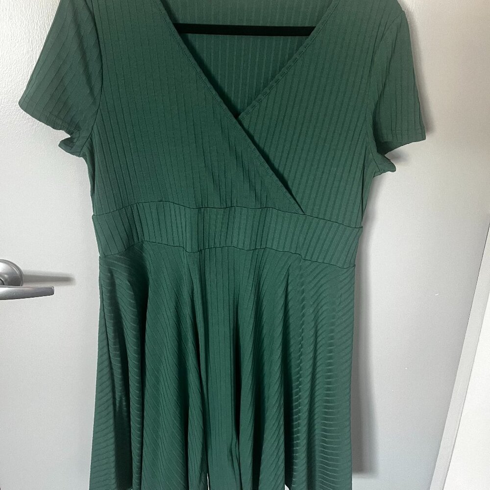 A Line Fit and Flare Dress